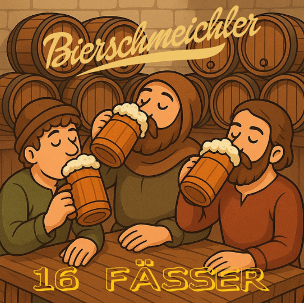 16 Fässer von Bierschmeichler die Band